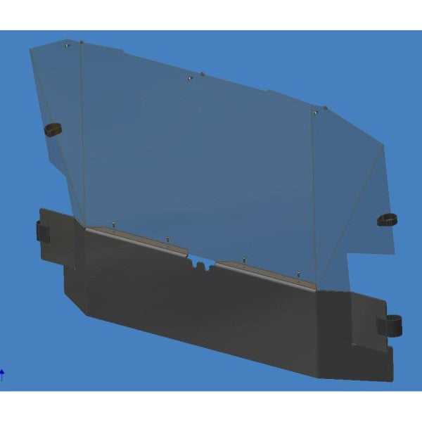 Rear Windshield Yamaha Wolverine X2 850 RMAX2 1000 2021-22