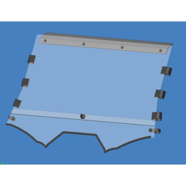 Windshield Combo Yamaha YXZ 1000 2019+