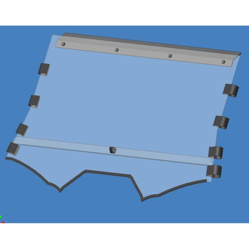 Windshield Combo Yamaha YXZ 1000 2019+