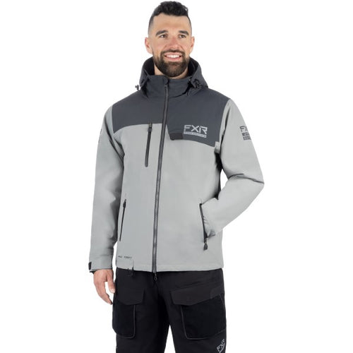 Manteau Isolé Vapor Pro Gris de face