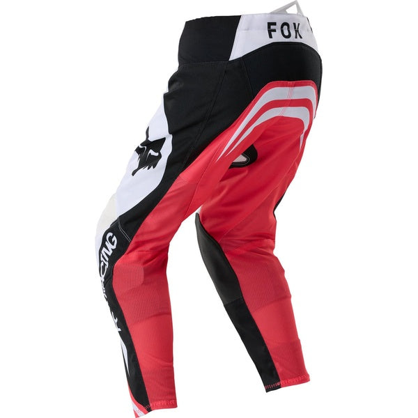 Pantalon de Motocross 180 Draft Junior/Fox, blanc, arriere