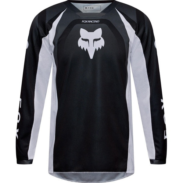 Chandail de Motocross 180 Frame Junior/Fox, noir , de face