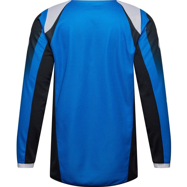 Chandail de Motocross 180 Frame Junior/Fox, bleu , de dos