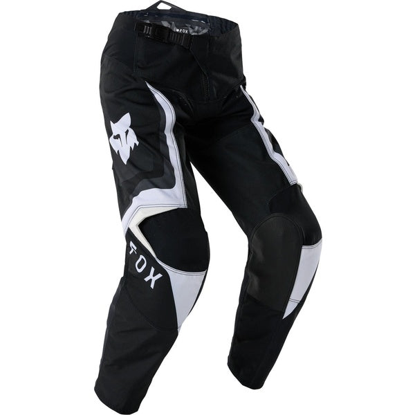 Pantalon de Motocross 180 Frame Junior/Fox, noir, de face