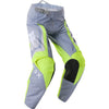Pantalon de Motocross 180 Frame Junior/Fox, gris jaune, de face