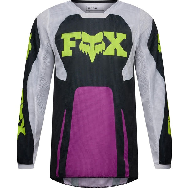 Chandail de Motocross 180 Raid Junior/Fox, mauve, de  face