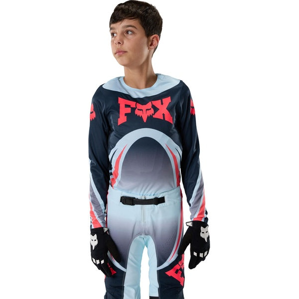 Chandail de Motocross Flexair Arc Junior/Fox/bleu