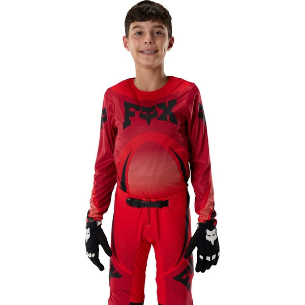 Chandail de Motocross Flexair Arc Junior/Fox/rouge