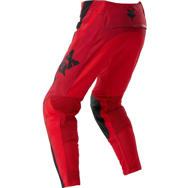 Pantalon de Motocross Flexair Arc Junior, Fox; rouge, de de dos