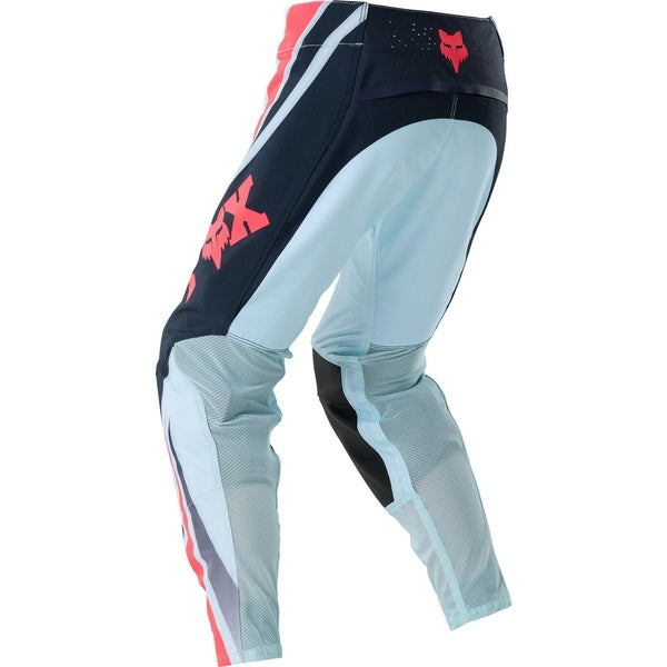 Pantalon de Motocross Flexair Arc Junior, Fox; bleu, de dos