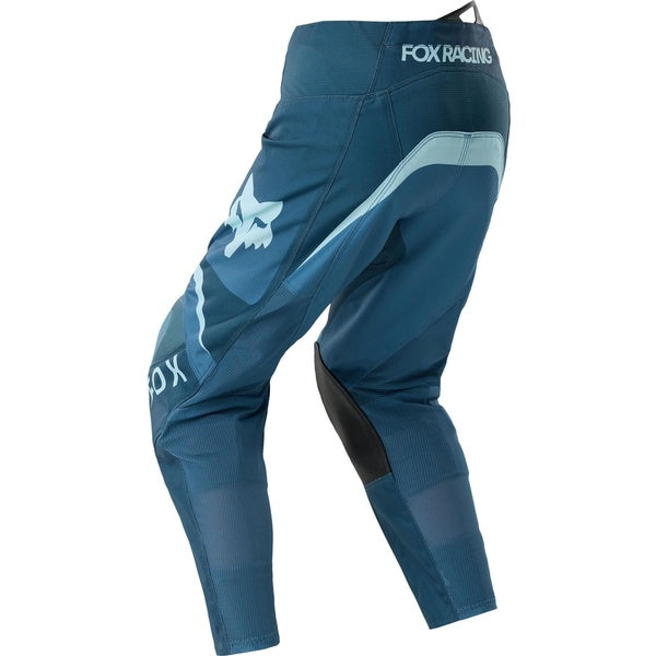 Pantalon de Motocross 180 Frame Junior Fille, Fox, bleu, de dos