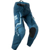 Pantalon de Motocross 180 Frame Junior Fille, Fox, bleu, de face