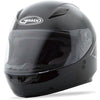 Casque Intégral de Moto GM49Y Junior Noir incliné de face