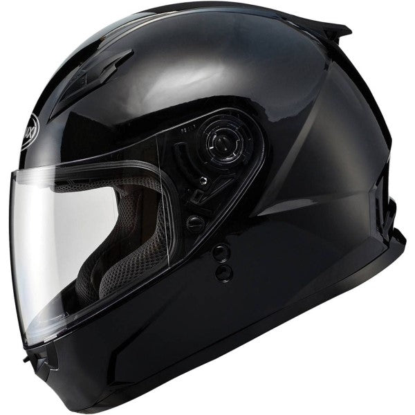 Casque Intégral de Moto GM49Y Junior Noir de droite