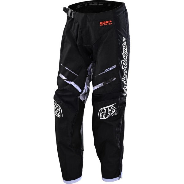 Pantalon de Motocross GP Pro Blends Camo Junior Troy Lee Designs Noir/Blanc