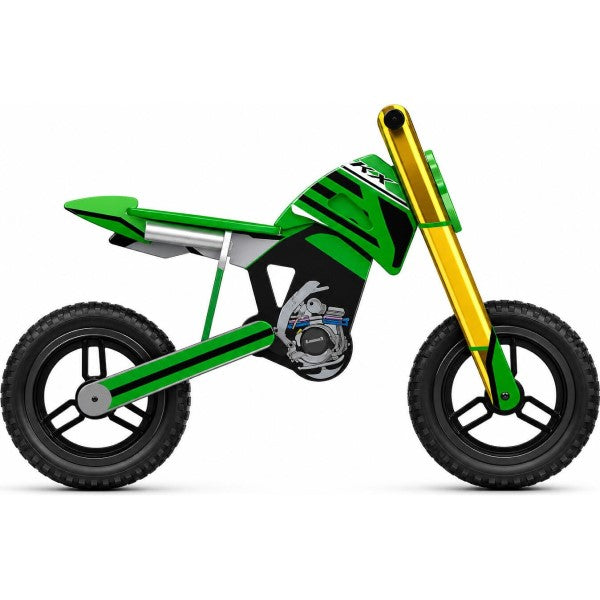 Vélo d'Équilibre Kawasaki KX 450 MX/Kiddimoto/vert