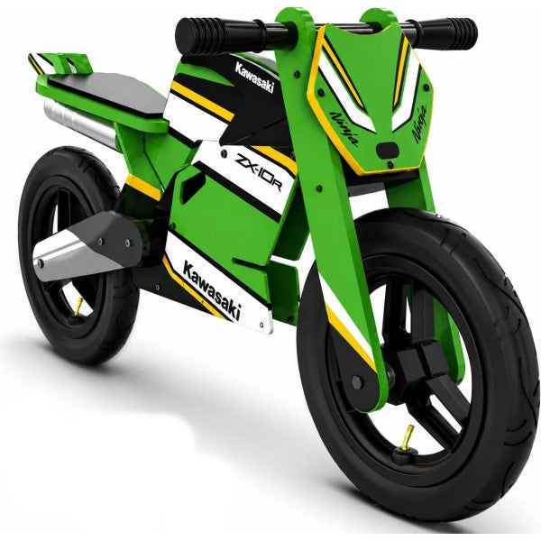 Vélo d'Équilibre Kawasaki ZX-10/Kiddimoto/vert