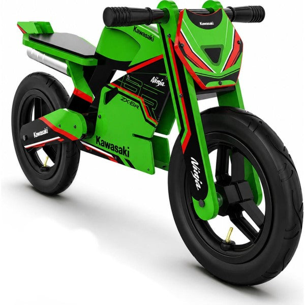 Vélo d'Équilibre Kawasaki ZX-6/kiddimoto/vert