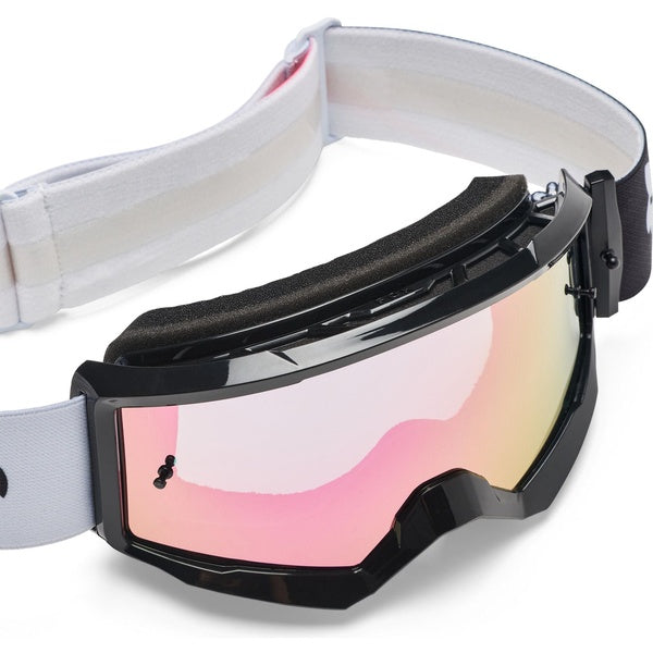 Lunettes de Motocross Main Draft Junior/Fox, rose noir