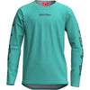 Chandail de vélo Sprint Pro Mono Junior/Troy Lee/Turquoise de face