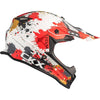 Casque de Motocross TX019Y Blast Junior Or/Orange de gauche