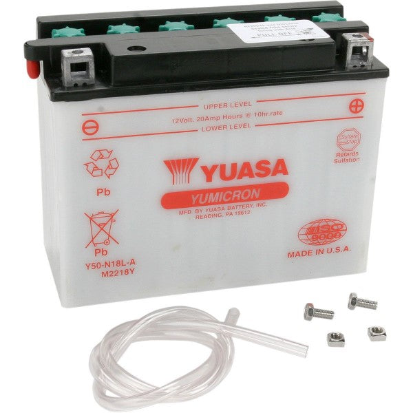 Batterie Moto YUASA YB9L-A2 - Sans Entretien, Haute Performance - Pour Plusieurs Modèles De Motos Et Scooters - 7