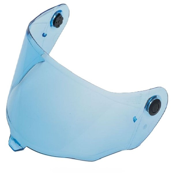 Visière de Moto Panovision Bleu incliné de droite