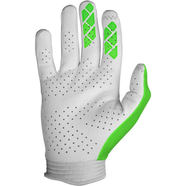 Gants de Motocross Zero Contour Vert intérieur