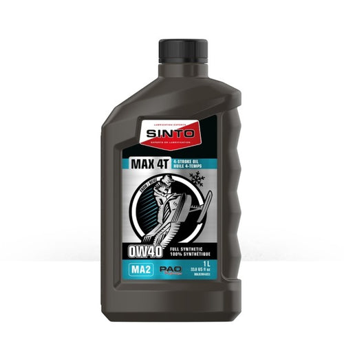 Sinto 100% Synthétique 0w40 Max 4T Oil