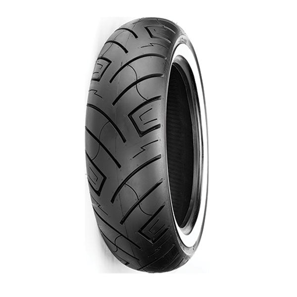 Pneu Shinko SR777 à Flancs Blancs||Wide Whitewall Shinko SR777 Tire