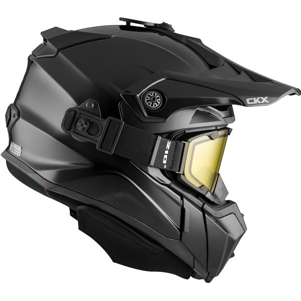 Casque Titan Solid - Lunette 210° incluse||Solid Titan Off-Road Modular Helmet. Winter - Included 210° Goggles
