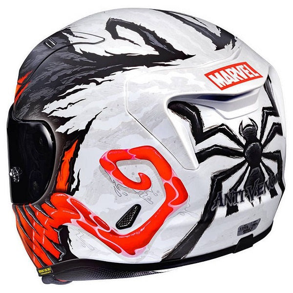 Casque RPHA 11 Pro Anti-Venom Blanc/Noir/Rouge Derrière