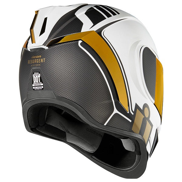 Casque Insurgent White/Gold Derrière