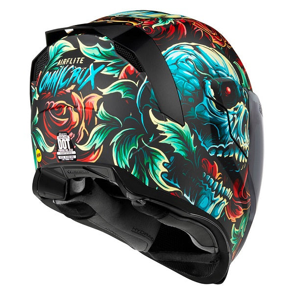 Casque MIPS Omnicrux Noir Derrière