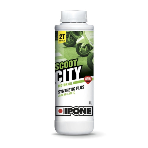 Huile Ipone Semi-Synthétique Scoot City 2T Fraise||Ipone Semi-Synthetic Scoot City Oil