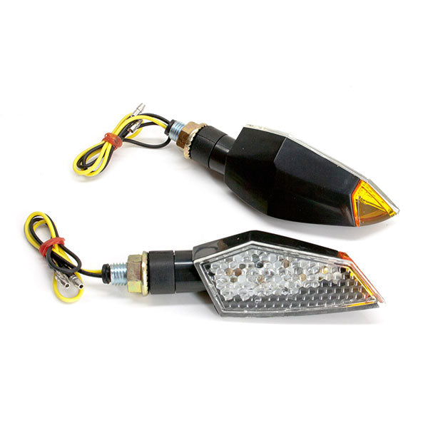 LED ''Sharp'' black flashers