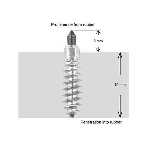 IGRIP SS32R Snow Studs - 32mm Racing Grade With Tungsten Tip For Snowmobiles & ATVs