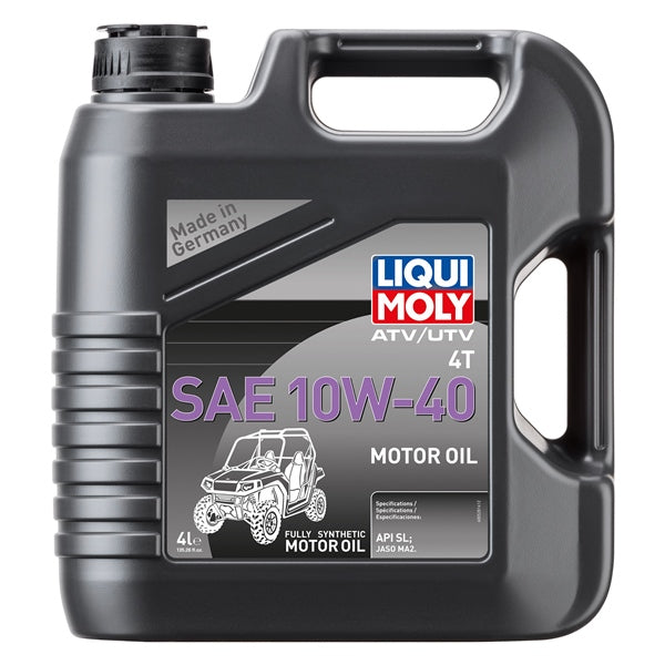 Huile Liqui Moly 100% Synthétique VTT/UTV||Liqui Moly 100% Synthétique ATV/UTV Oil