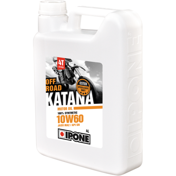 Huile Ipone 100% Synthétique Katana Off Road 4T||Ipone 100% Synthetic Katana Off Road 4T Oil