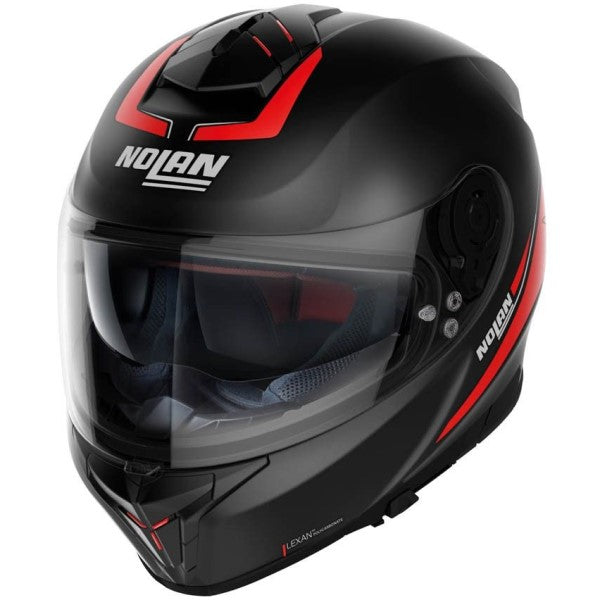 Casque N80.8 Staple N-Com rouge