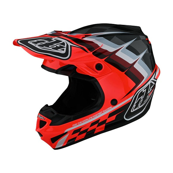 Casque de Motocross SE4 Polyacrylite Warped - Liquidation ||Motocross Helmet SE4 Polyacrylite Warped - Clearance