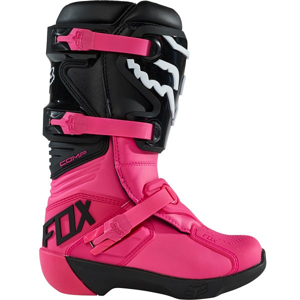 Botte de Motocross FOX Comp 23 Junior Rose Droite