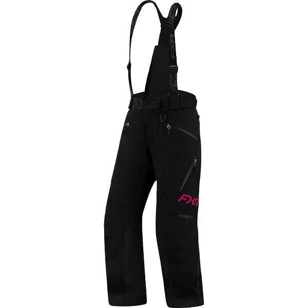 Pantalon de Motoneige Renegade FX noir fushia, de face