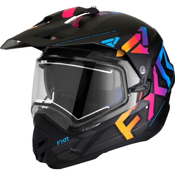 Torque X Team Helmet Electric Shield FXR – ADM Sport