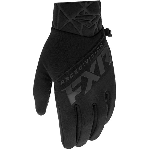 Gants de Motoneige Black Ops FXR noir, dos