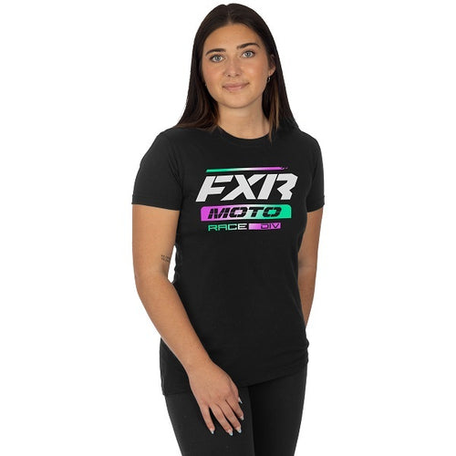 T-Shirt Moto Premium Pour Femmes - Liquidation||Women's Moto Premium T-Shirt - Clearance