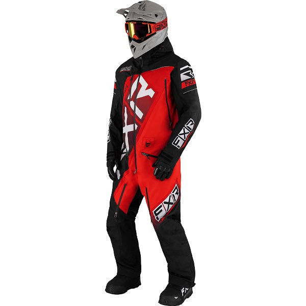 Ensemble de Motoneige CX Fast noir rouge