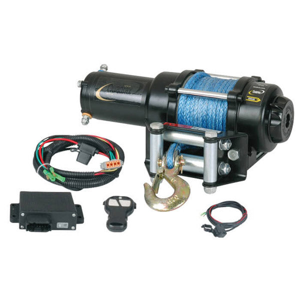 winch 2600 with synthetic rope