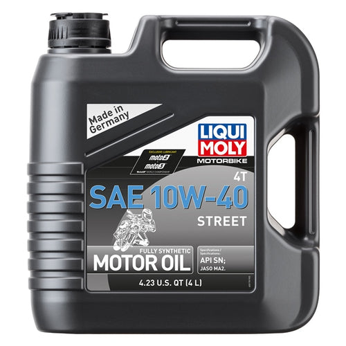 Huile Liqui Moly 100% Synthétique Street||Liqui Moly 100% Synthetic Street Oil