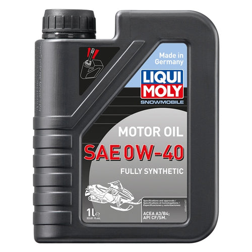 Huile Liqui Moly 0w40 100% Synthétique Motoneige||Liqui Moly 0w40 100% Synthetic Snowmobile Oil